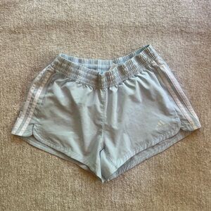 Light Blue Adidas Running Shorts